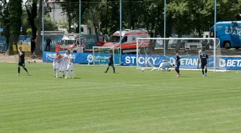 Campionii FC Argeş şi Apaticii Universitatea Craiova. VIDEO | Trupa lui Ionuţ Badea a surclasat rezervele lui Bergodi, în amicalul din Lunca Jiului