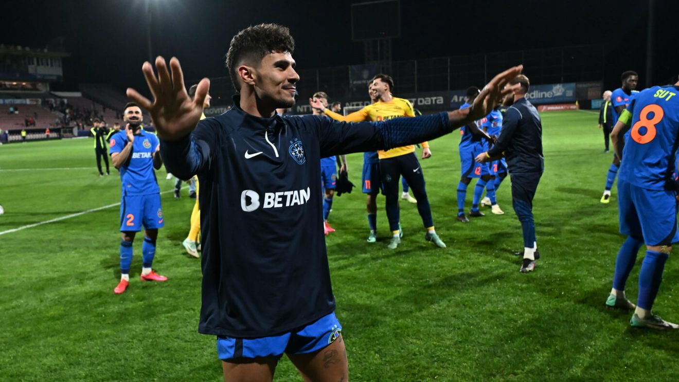 Cum s-a bucurat Florinel Coman, după victoria FCSB cu Qarabag, fără să folosească vreun cuvânt!