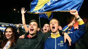 Geografia, bat-o vina! Un grup de bosniaci a vrut să meargă în Lituania să-și susțină naționala, dar a ajuns în Letonia: "Toată lumea a râs de noi"