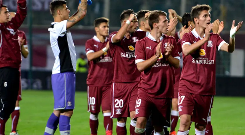 FOTO Documentul în care** Rapidul își pune speranțele pentru revenirea în Liga I!