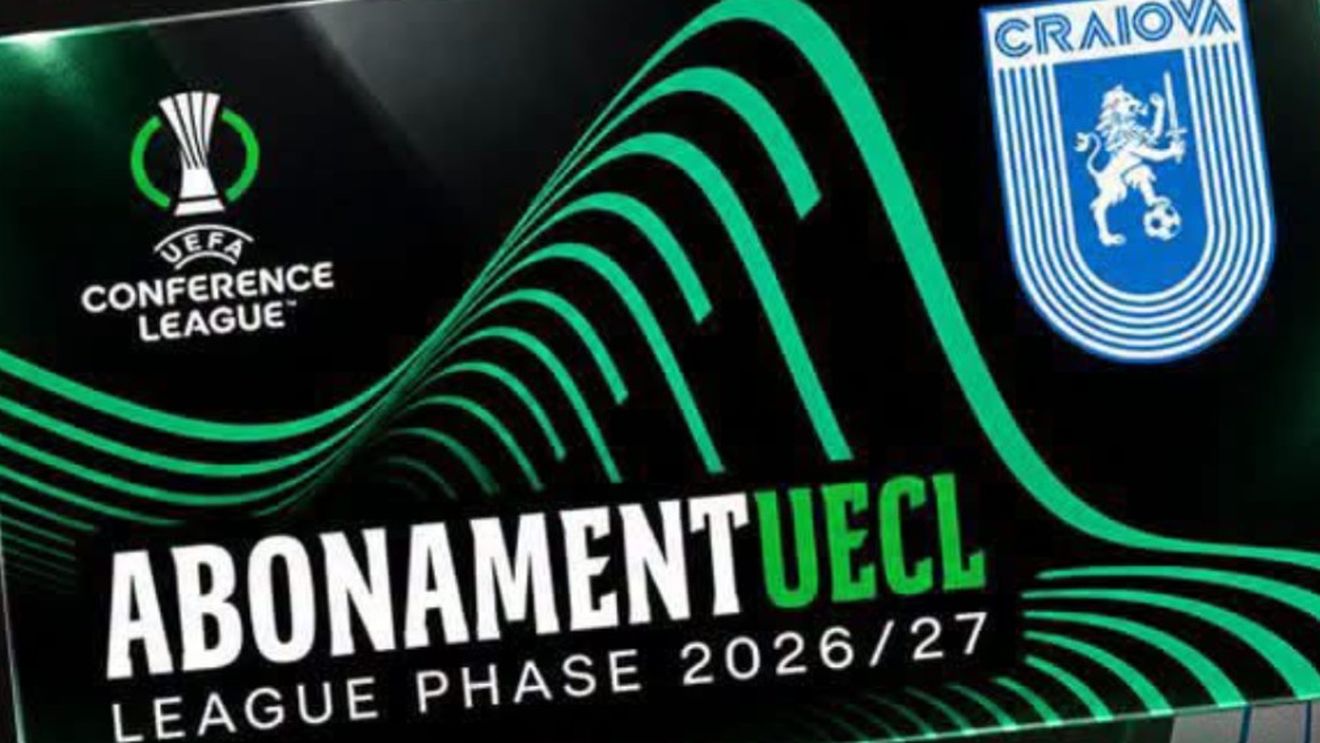 Cât costă abonamentul la TOATE meciurile Universității Craiova din grupa Conference League