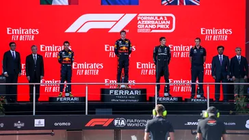 Max Verstappen, a cincea victorie în Formula 1! Abandon pentru Charles Leclerc | VIDEO