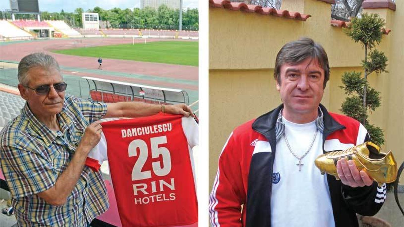 Ei știu cum să bage mingea în poartă! Dudu Georgescu și Mateuț, sfaturi pentr "câini": "Vă învățăm noi să dați goluri!"
