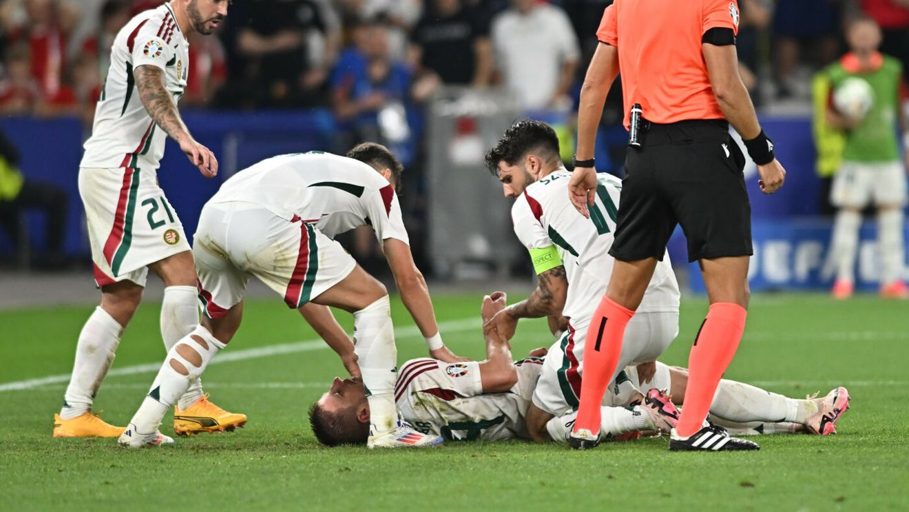 Cum a ajuns să arate Barnabas Varga, fotbalistul maghiar care a fost la un pas de tragedie la EURO! Are fața deformată