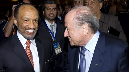 Blatter a rămas singurul candidat la șefia FIFA! Bin Hammam, suspendat