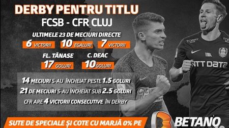 Derby la Cote Maxime în fruntea clasamentului! Duel între principalele favorite la titlu