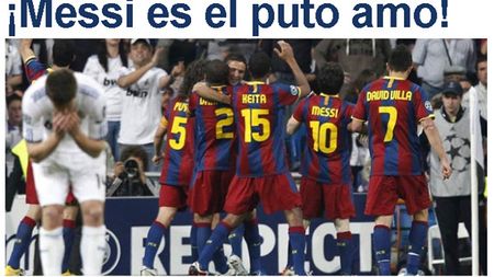 FENOMENALUL Leo!** Real - BarÃ§a 0-2! "Messi e maestrul dracului"