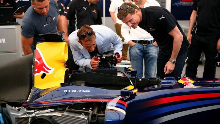 Coulthard la Mamaia