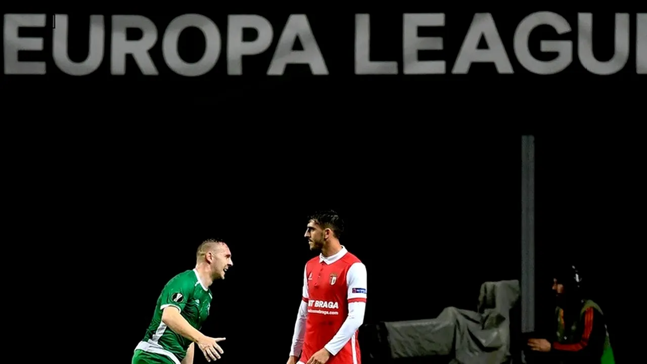 Europa League | Moți a marcat în Ludogoreț - Braga 2-0. Keșeru a fost introdus pe final. Giroud 