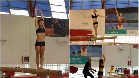 Patru luni până la Mondialele de gimnastică. Cum se automotivează Cătălina Ponor 