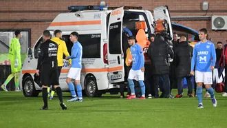 Situația lui Alexandru Gîț după fractura de tibie și peroneu. Promisiunea lui Florin Pîrvu: ”Facem tot posibilul pentru ca revenirea lui să fie în Liga 1”