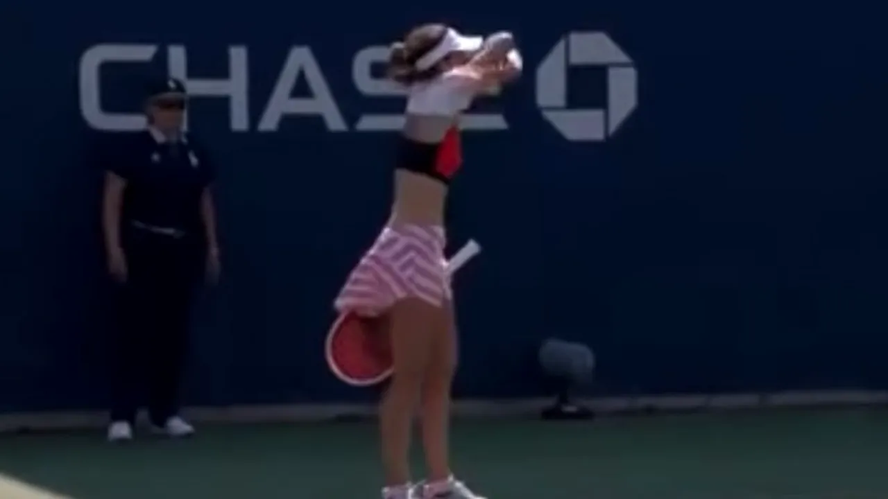 Controversă la US Open: acuzații de sexism după un incident bizar cu Alize Cornet