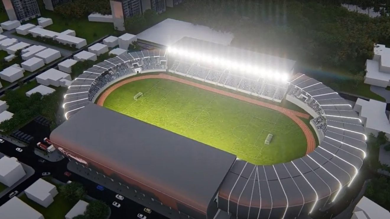 Spectaculos! Au apărut primele imagini cu stadionul din Sibiu! Cum va arăta arena când va fi gata | VIDEO