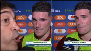 Copa America 2019 | "E lipsă de respect". Un reporter l-a călcat pe nervi pe fotbalistul Argentinei! Imaginile care au stârnit furie pe rețelele de socializare VIDEO
