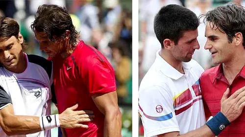 Regal la Turneul Campionilor. Pentru a doua oară în istoria competiției, Nadal, Djokovic și Federer joacă în aceeași zi
