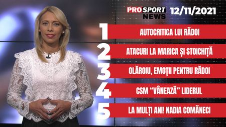 PROSPORT NEWS | Mirel Rădoi și-a făcut autocritica. CSM București „vânează” liderul. Cele mai importante știri ale zilei | VIDEO