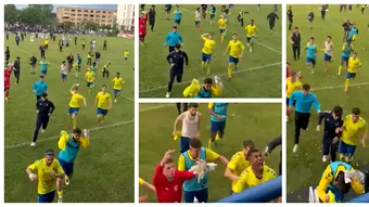 Poli Timișoara și-a aflat sancțiunea din partea FRF după incidentele de la finalul meciul cu Baia Mare. Doi jucători de la Minaur, penalizați pentru reacțiile lor