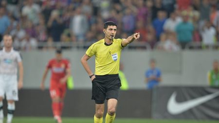 Brigadă din Azerbaidjan la meciul Insulele Feroe - România. Centralul le-a arbitrat pe FCSB și Astra în cupele europene