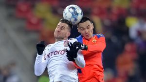 Toate calculele pentru titlu în lupta CFR Cluj - FCSB. Cum arată clasamentul și ce meciuri mai au de jucat echipele lui Neluțu Varga și Gigi Becali | SPECIAL