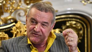 Finanțatorul FCSB nu are nicio emoție! Gigi Becali nu lasă loc de interpretări: „Viking poate să joace și pe acoperiș! Ei s-au îmbătat cu apă rece, dar se vor trezi din beție”