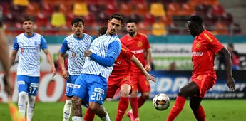 Universitatea Craiova – FCSB 2-0, în a 8-a etapă a play-off-ului din Superliga. Echipa olteană urcă pe locul 2 în clasament, înaintea lui CFR Cluj