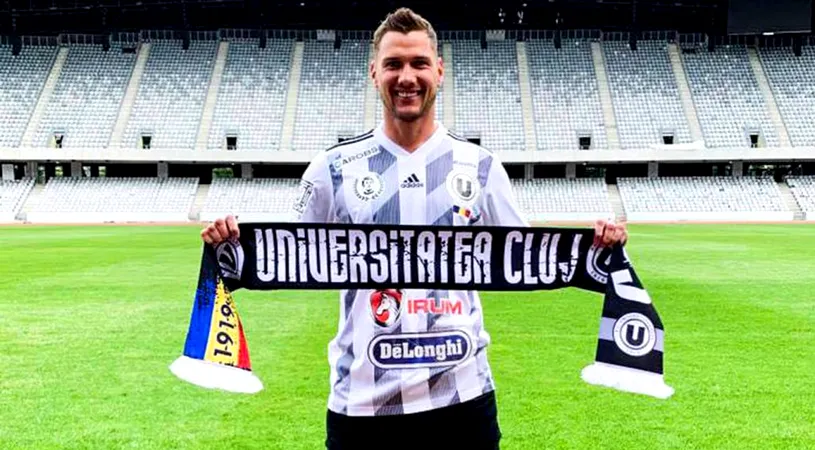 OFICIAL | ”U” Cluj a anunțat un nou transfer! Ardelenii au ajuns la a treia mutare pentru sezonul următor