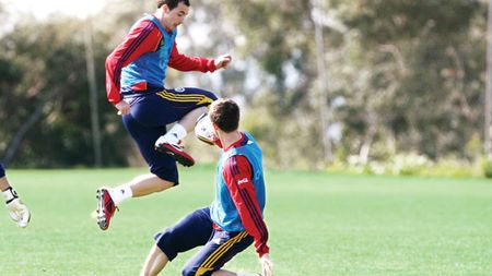 Stancu își ia peste picior colegii de vestiar!** Vezi cum îi "înțeapă" pe jucătorii Galatei!