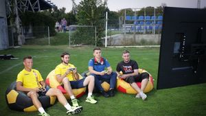 România - Spania...pe PlayStation! Adiță Păun: "Doamne ajută să fie așa și în realitate"                                                                                                