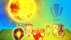 Țara arde și fotbalul se piaptănă! UTA - Rapid începe la 39 de grade Celsius! Prima etapă din Superliga e sub cod roșu de caniculă și într-un val de căldură fără precedent. „O situație asumată, ăsta e programul” vs „De la rupturi musculare la prăbușirea jucătorului pe teren”. EXCLUSIV