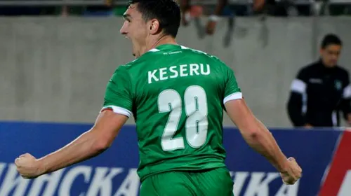 Keșeru, un nou gol în Bulgaria! VIDEO | De data asta a marcat din lovitură liberă