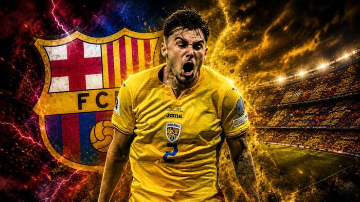 Transferul lui Andrei Rațiu la Barcelona e luat din nou în calcul de Hansi Flick!