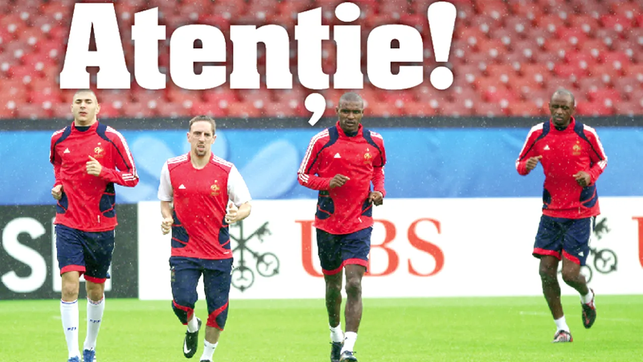 Vieira, Henry și Ribery s-au antrenat normal aseară!