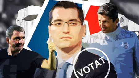 Hagi și Lucescu Jr., doar ”afișe electorale” în campania pentru președinția FRF. Ce ascunde, de fapt, Burleanu în concubinajul diletantismului cu Stoichiță?!