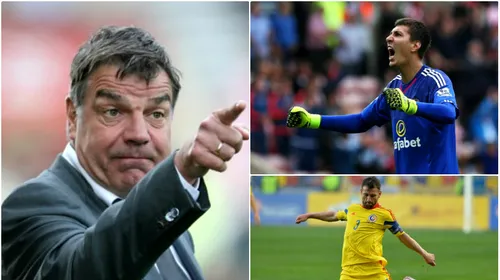 Are Sam Allardyce o problemă cu jucătorii români? Pantilimon nu e primul tricolor alungat de englez: „Am fost pus în temă de Răzvan Raț”. „Guliver” a vorbit deschis despre Sunderland, Watford, Liga 1 și echipa națională