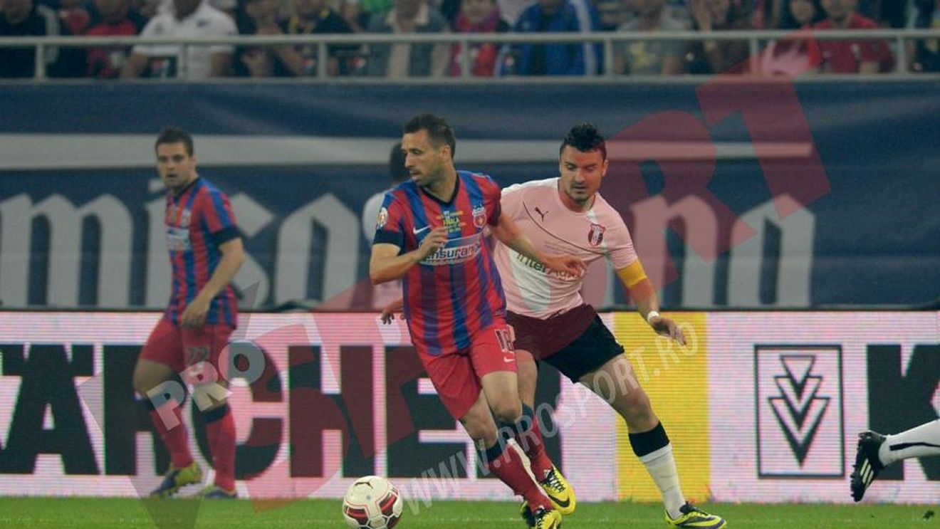 Fază antologică în finala Cupei României. Steliștii au luat foc după ce au fost umiliți de Budescu și Yoda