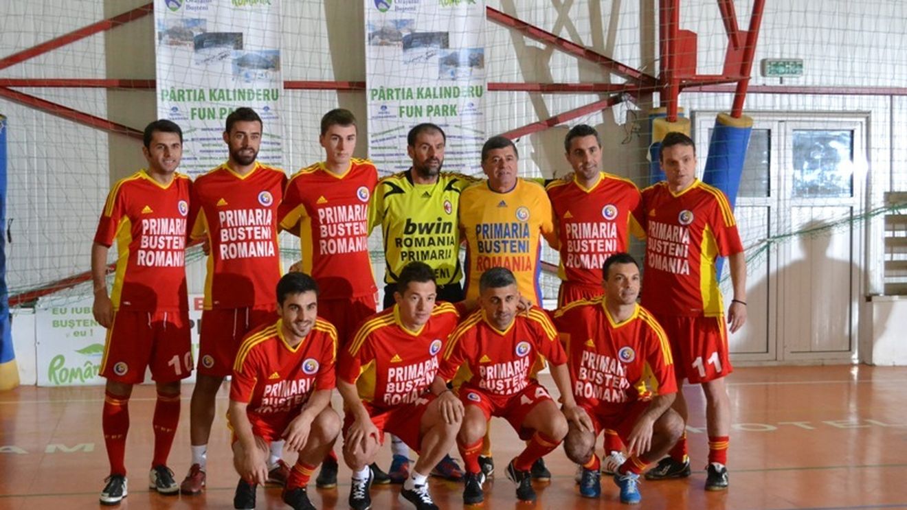 FOTO: Prepeliță și foștii steliști Neaga și Dică, învinși la Bușteni în Cupa Prieteniei