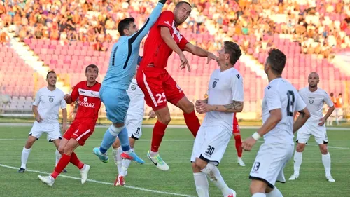 Liga plictiselii. Robertson salvează Mediașul. Gaz Metan - Corona 1-0