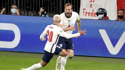 Anglia – Danemarca 2-1, în semifinalele EURO 2020 | HurriKane îi duce pe englezi în finală, unde vor întâlni Italia!
