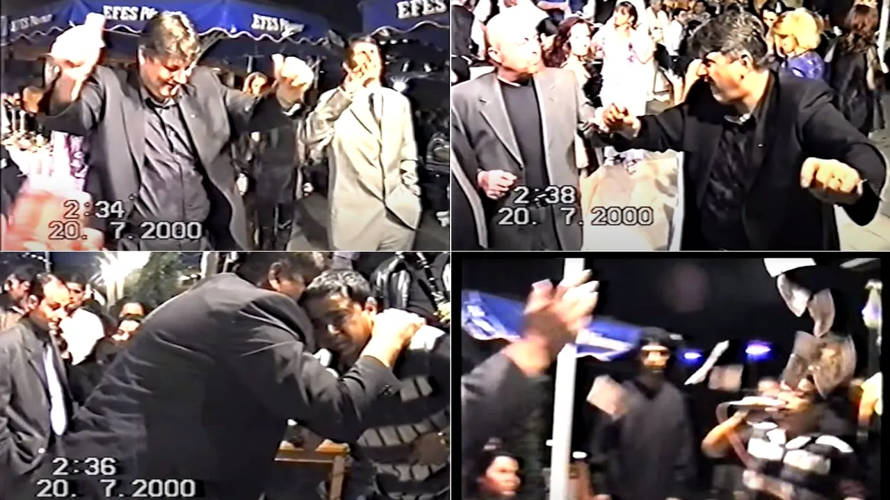 Imagini fabuloase: acum 20 de ani, actualul șef LPF arunca o ploaie de bani pe lăutari pentru fiul Mario și pentru Florin Călinescu! „Uite așa îmi văd interesul, eu sunt Gino Iorgulescu” | VIDEO