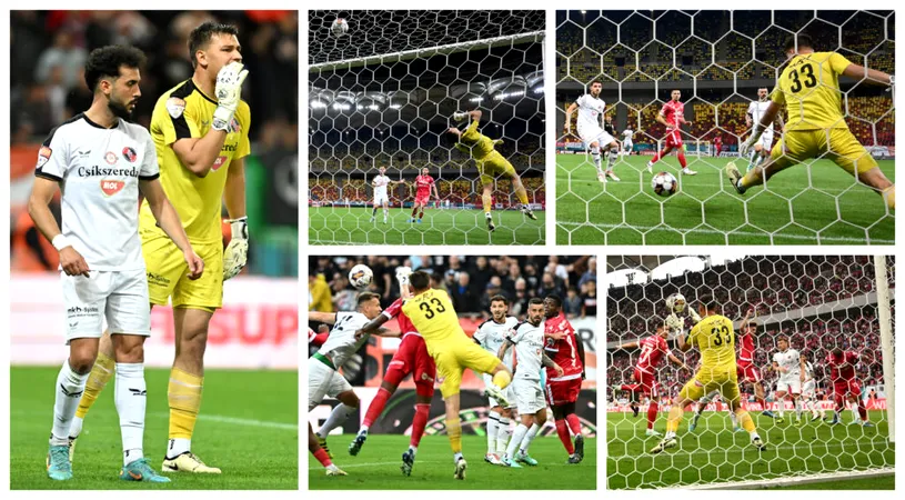 Szilard Gyenge a savurat din plin seara care l-a făcut să se simtă fotbalist, chiar dacă Miercurea Ciuc a pierdut cu Dinamo: ”Nu-mi găsesc cuvintele”