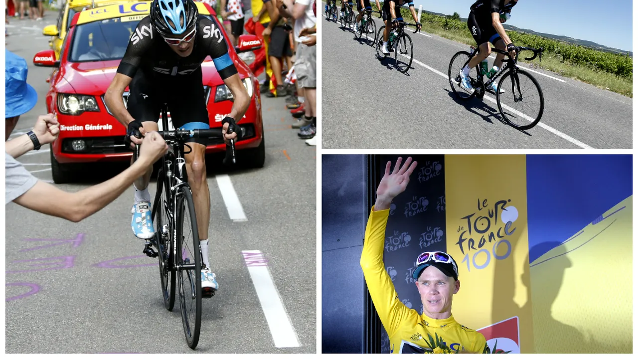 LIVE BLOG Turul Franței - Daniel Martin câștigă etapa la sprint! Froome, lider cu sânge rece! 