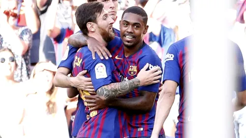 Ce i-a spus Messi lui Malcom înainte de 