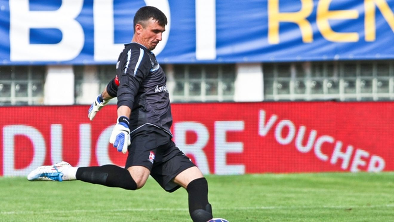 Calvarul accidentărilor continuă pentru Tănase!** Oțelul Galați a rămas într-un singur portar