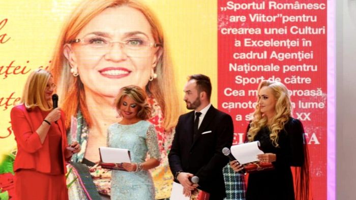Elisabeta Lipă, Mihai Leu, Adela Diaconu şi Amatto Zaharia, împreună la Braşov la Gala Campionilor 2023!