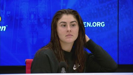 Bianca Andreescu, enervată de o întrebare a unui reporter: „Și Simona Halep a făcut la fel!"