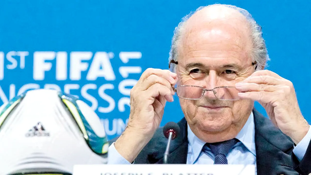 Blatter face o dezvăluire uluitoare: 