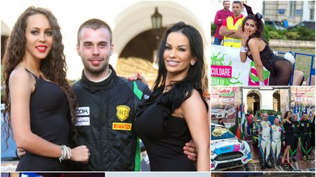 FOTO | Simone Tempestini, dublă într-un raliu fierbinte. A șaptea ediție a Raliului Aradului, condimentată de "frumoasele ca-n povești"