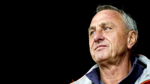 Johan Cruyff a început tratamentul pentru cancer: „Sunt încrezător că voi câștiga această luptă”