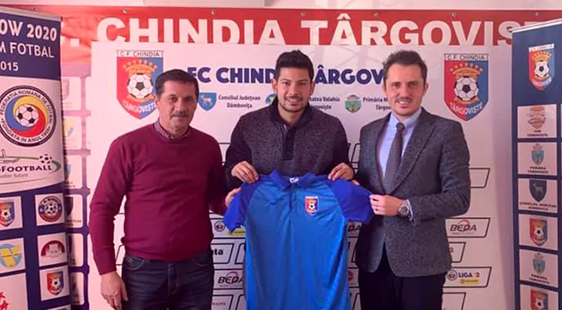 OFICIAL | Chindia l-a achiziționat pe Valentin Alexandru,** golgheterul Dunării Călărași din sezonul promovării