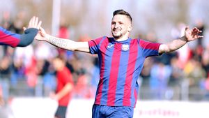 VIDEO | Din ce în ce mai drastic! Steaua a umilit și satelitul prim-divizionarei Academica Clinceni. Florin Răsdan a dat cinci goluri într-o repriză